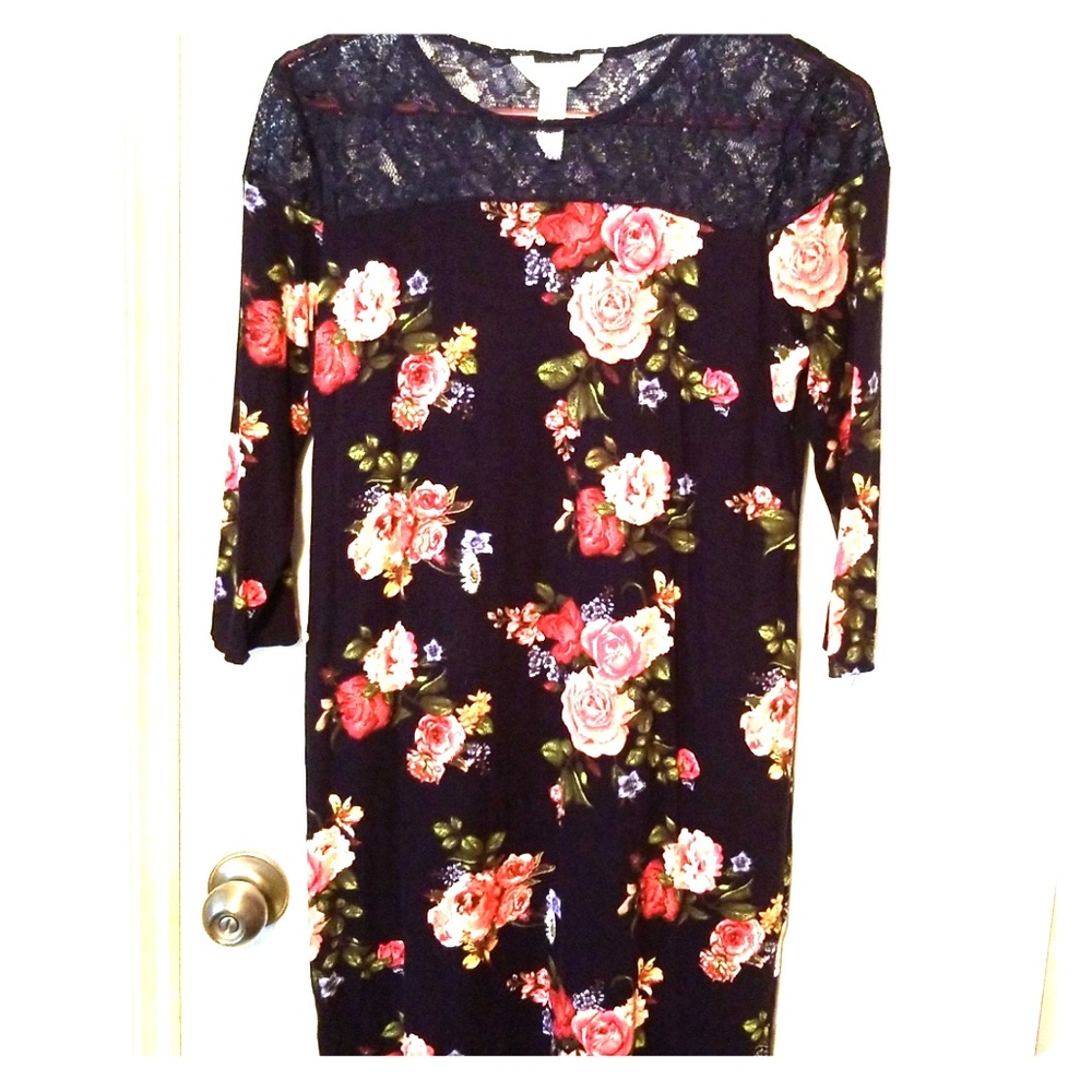 Ma Cherie 1/2 sleeve maternity dress